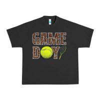 Pigment Black tennis game day Urban Heavy Tee - BarkalooDesign