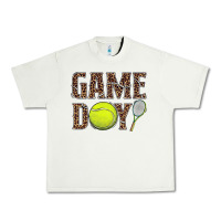 Pistachio tennis game day Urban Heavy Tee - BarkalooDesign