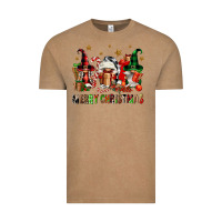 Vintage Coffee merry christmas buffalo gnomies Vintage Tee - FaDigitalArtStudio