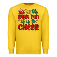 Lemon oh what fun it is to cheer Premium Sweatshirt - MaliasSmallBusiness