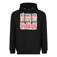 Black somebody's loud mouth wrestling mama Heavyweight Hoodie - MaliasSmallBusiness