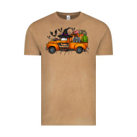 Vintage Camel happy halloween truck Vintage Tee - CowhideDigitalArt