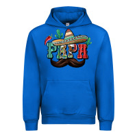 Cobalt Mexican Papa Urban Hoodie - texasbilliewilder