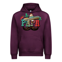 Mauve Wine Mexican Papa Urban Hoodie - texasbilliewilder