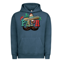 Pigment Midnight Navy Mexican Papa Urban Hoodie - texasbilliewilder
