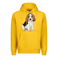 Lemon beagle puppy Premium Hoodie - LillyAllenDesigns