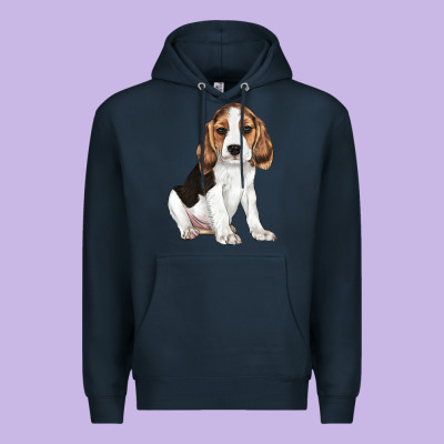 Beagle Puppy Premium Hoodie Designed By Lillyallendesigns