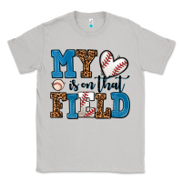 Moon Dust my heart is on that field baseball Classic Tee - AdoDesignShop