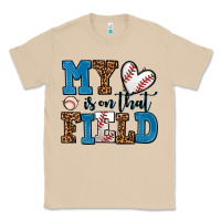 Mushroom my heart is on that field baseball Classic Tee - AdoDesignShop