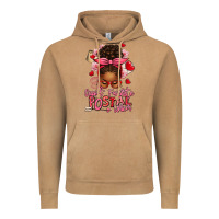 Vintage Camel cupid's favorite postal worker afro messy bun Vintage Hoodie - texasbilliewilder