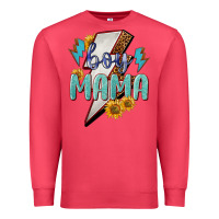 Cardinal boy mama lightning bold Premium Sweatshirt - NancyCooperArtShop