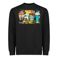 Black louisiana coffee cups Heavyweight Sweatshirt - Zillion Design Studio