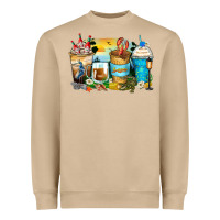 Mushroom louisiana coffee cups Heavyweight Sweatshirt - Zillion Design Studio
