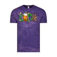 Cloud Purple St. Patrick's Day luck beer Vintage Tee - Neo Western