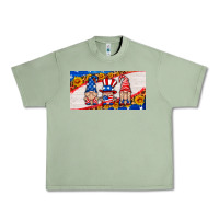Oil Green usa gnome license plate Urban Heavy Tee - HRA Design Shop