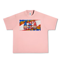 Salmon usa gnome license plate Urban Heavy Tee - HRA Design Shop