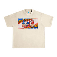 Sandshell usa gnome license plate Urban Heavy Tee - HRA Design Shop