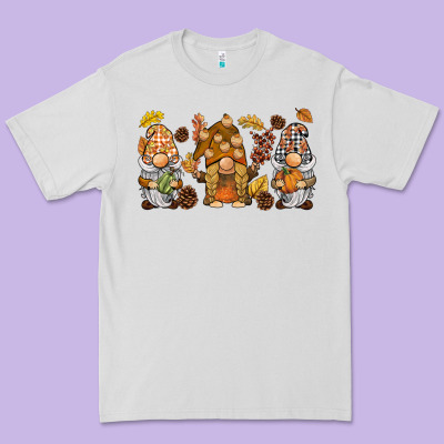 Fall Gnomies Premium Tee Designed By Barkaloodesign