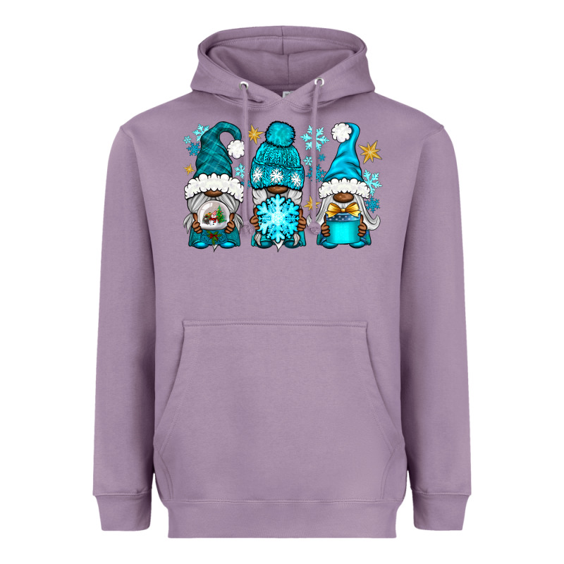 Winter Afro Gnomies Heavyweight Hoodie by NancyCooperArtShop | Teevron
