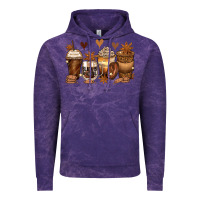 Cloud Purple melanin afro coffee cups Vintage Hoodie - Zillion Design Studio