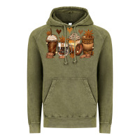 Vintage Olive melanin afro coffee cups Vintage Hoodie - Zillion Design Studio
