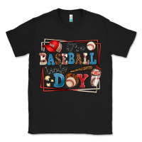 Black its a baseball kinda day Classic Tee - AdoDesignShop