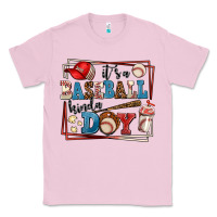 Bubblegum Pink its a baseball kinda day Classic Tee - AdoDesignShop