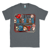 Charcoal Heather its a baseball kinda day Classic Tee - AdoDesignShop