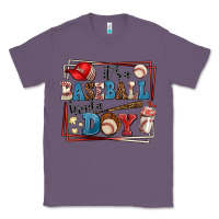 Lavender its a baseball kinda day Classic Tee - AdoDesignShop