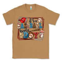Toasted Coconut its a baseball kinda day Classic Tee - AdoDesignShop