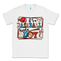 White its a baseball kinda day Classic Tee - AdoDesignShop