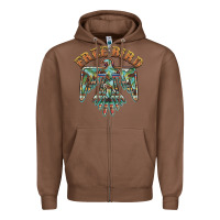 Chestnut free bird feathers thunderbird Zipper Hoodie - BarkalooDesign