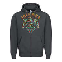 Smoke free bird feathers thunderbird Zipper Hoodie - BarkalooDesign