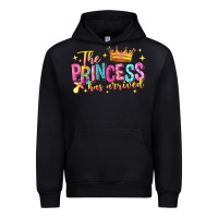 Black the princess has arrived Urban Hoodie - NancyCooperArtShop