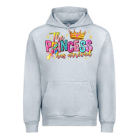 Heather Grey the princess has arrived Urban Hoodie - NancyCooperArtShop