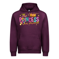 Mauve Wine the princess has arrived Urban Hoodie - NancyCooperArtShop