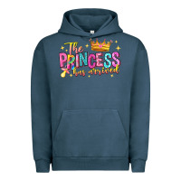 Pigment Midnight Navy the princess has arrived Urban Hoodie - NancyCooperArtShop