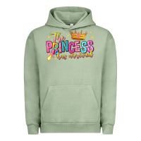 Pigment Oil Green the princess has arrived Urban Hoodie - NancyCooperArtShop