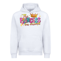 White the princess has arrived Urban Hoodie - NancyCooperArtShop