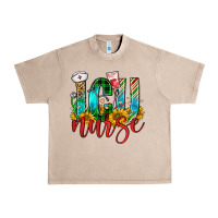French Oak christmas icu nurse Urban Heavy Tee - FaDigitalArtStudio
