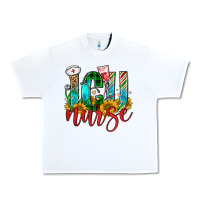White christmas icu nurse Urban Heavy Tee - FaDigitalArtStudio