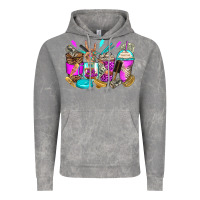 Cloud Rock hair hustler coffee cups Vintage Hoodie - Zillion Design Studio