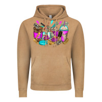 Hair Hustler Coffee Cups Vintage Hoodie | Teevron