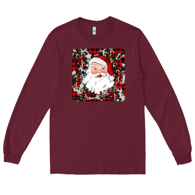 Santa Christmas Coaster Long Sleeve Tee by JahusDesignShop | Teevron