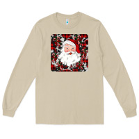 Mushroom santa christmas coaster Long Sleeve Tee - JahusDesignShop