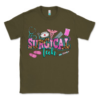 Army Green surgical tech Classic Tee - AdoDesignShop