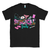 Black surgical tech Classic Tee - AdoDesignShop