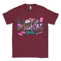 Burgundy surgical tech Classic Tee - AdoDesignShop