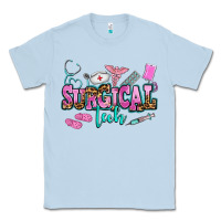 Dusty Blue surgical tech Classic Tee - AdoDesignShop