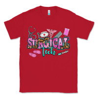 Red surgical tech Classic Tee - AdoDesignShop